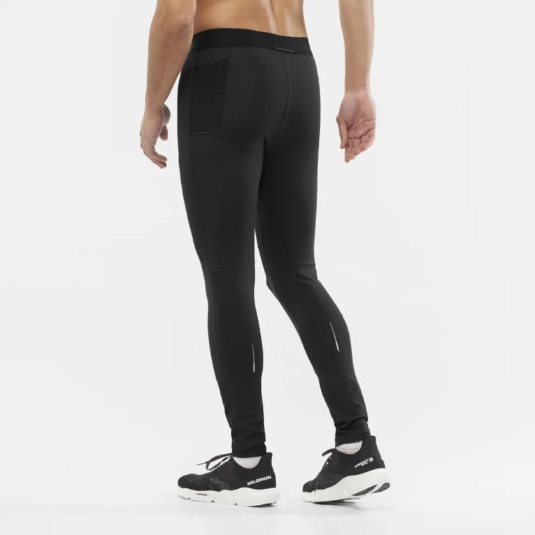 Calça Legging Salomon Cross Masculino Pretas | PT M27630